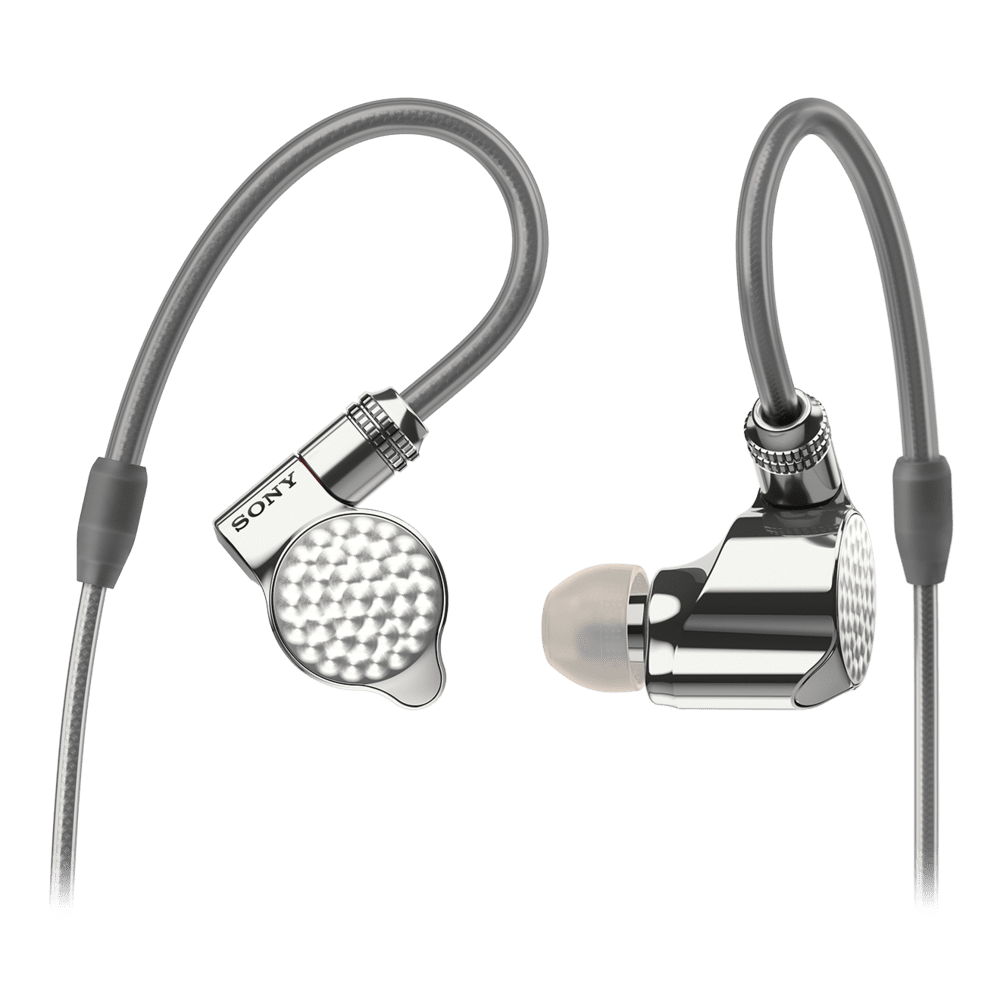 Front view of Sony IER-Z1R in-ear headphones