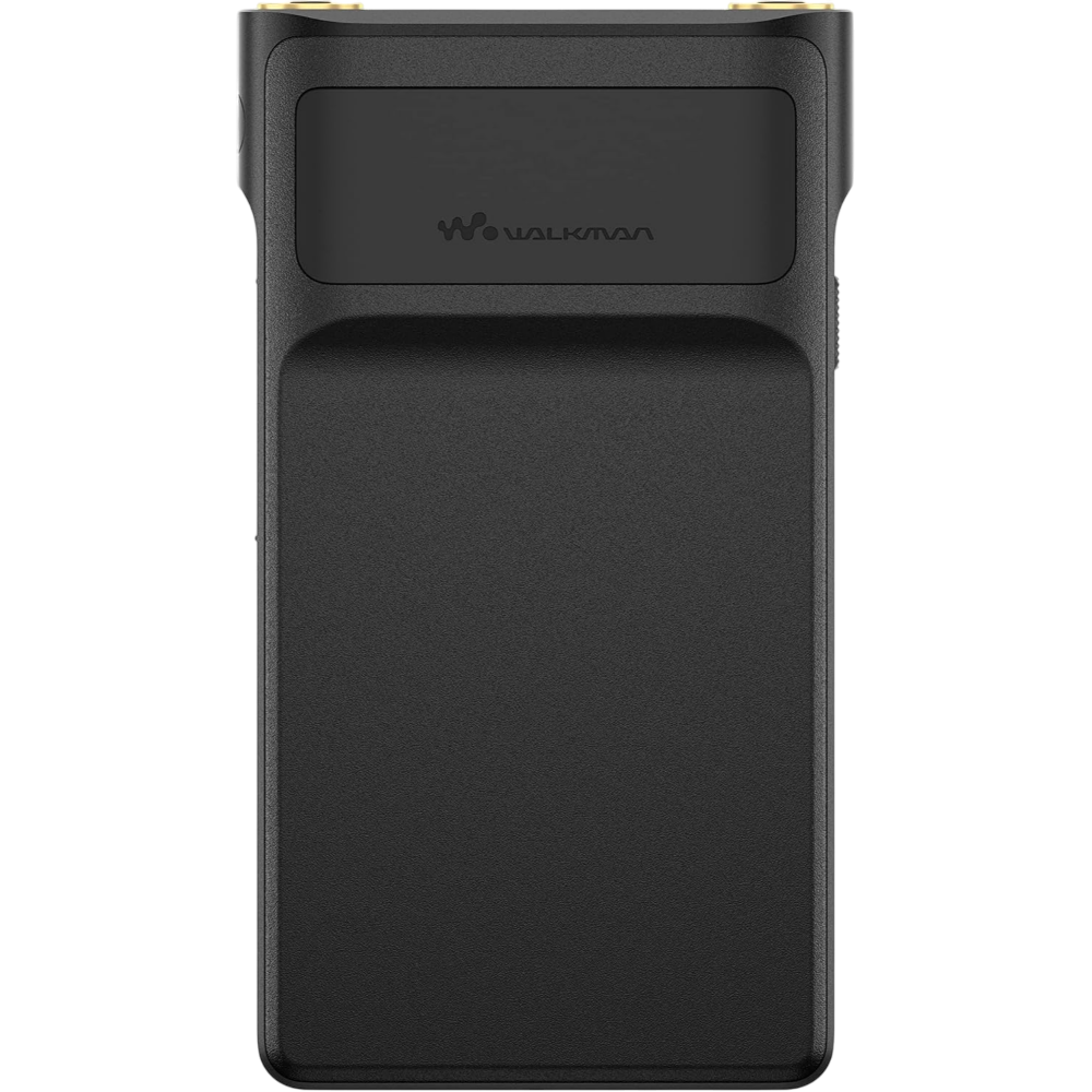 Sony NW-WM1AM2 black rear finish detail