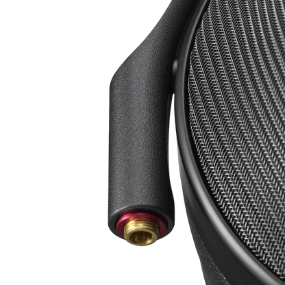 Close-up of Sony MDR-Z1R headphone cable socket