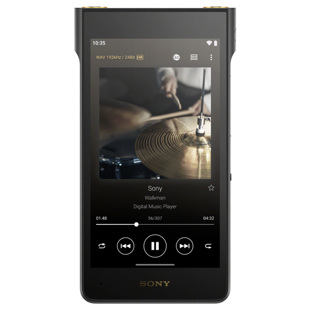Sony NW-WM1AM3 uncapped Walkman front view