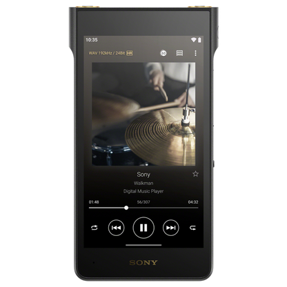 Sony NW-WM1AM3 uncapped Walkman front view