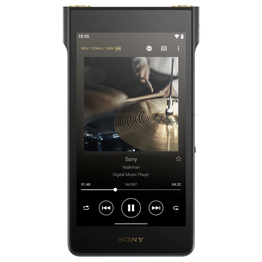 Sony NW-WM1AM3 uncapped Walkman front view