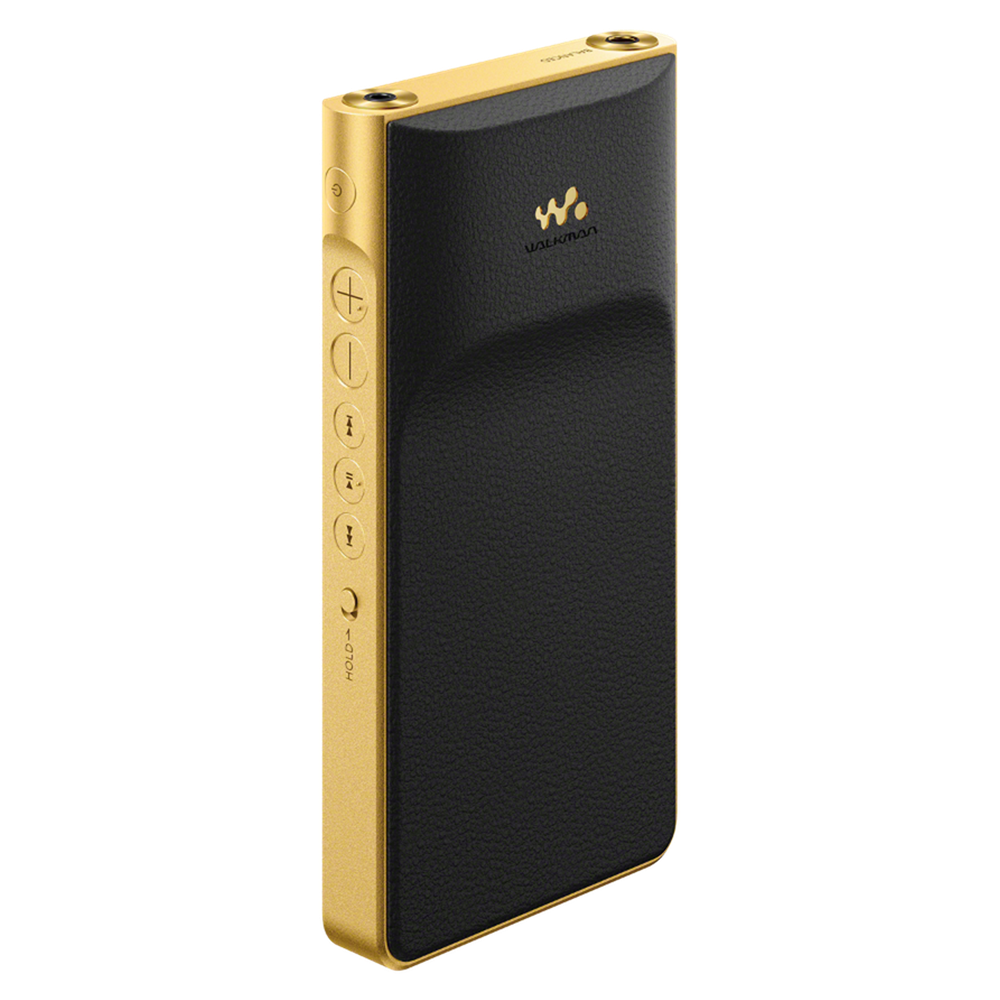Sony NW-WM1ZM3 rear finish with side buttons